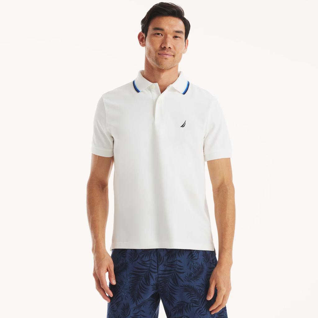 Polo camisero detalles en el cuello NAUTICA