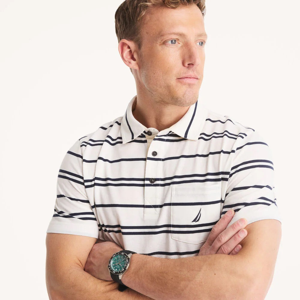 Polo camisero rayado NAUTICA