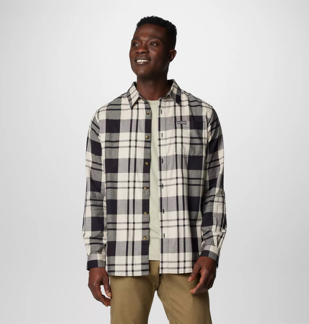 Camisa manga larga franeleada COLUMBIA