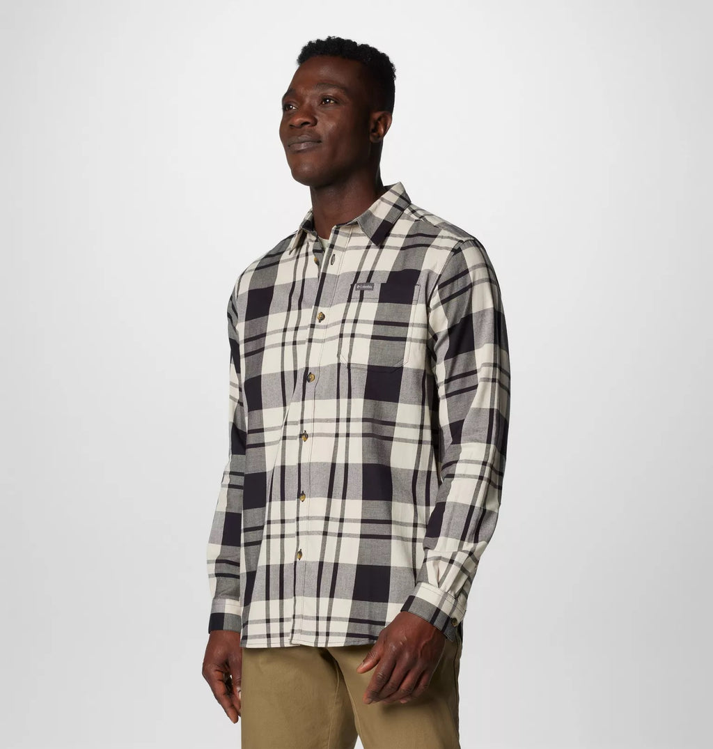 Camisa manga larga franeleada COLUMBIA