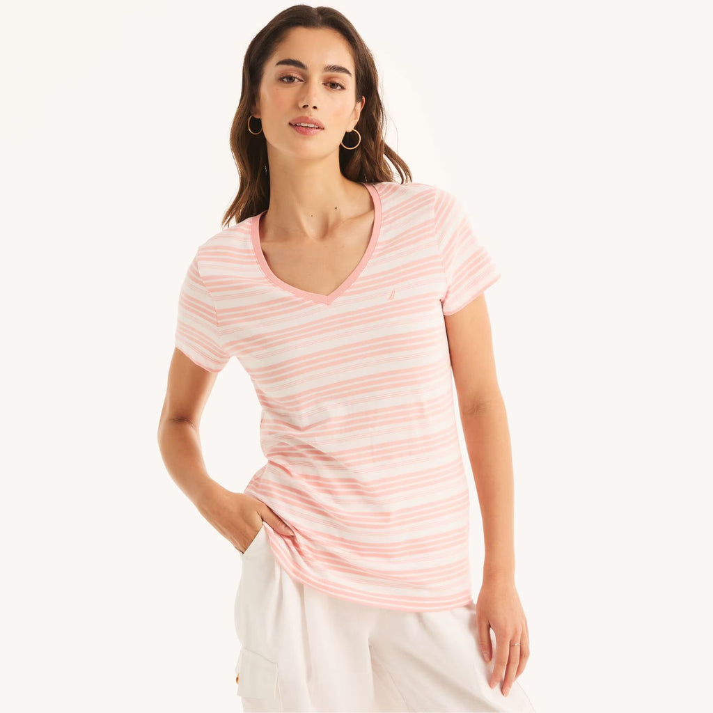 Polo mujer cuello V NÁUTICA